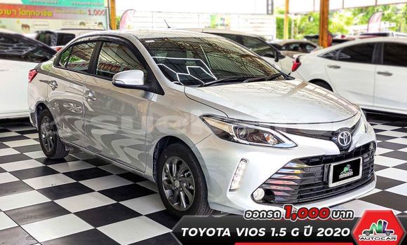 Buy Used Toyota Vios White Car in Bangkok in Bangkok