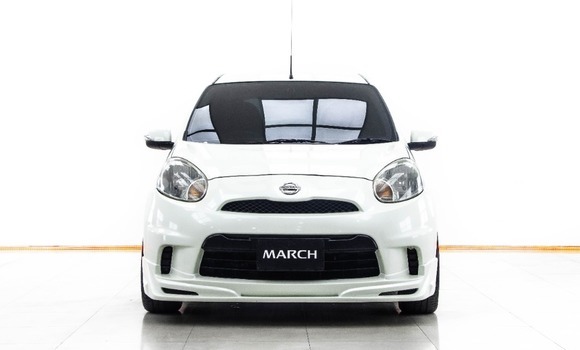 Buy Used Nissan March White Car in Bangkok in Bangkok