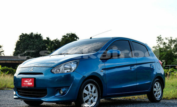 Buy Used Mitsubishi Mirage Blue Car in Saraburi in Saraburi