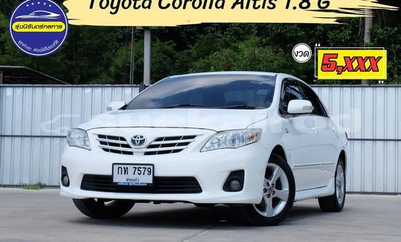 ซื้อ รถมือสอง Toyota Corolla Altis ขาว รถยนต์ ใน %{เมือง} ใน อุดรธานี