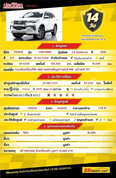 Big with watermark toyota fortuner bangkok bangkok 67192