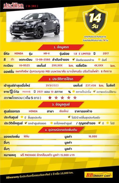 Big with watermark honda hr v bangkok bangkok 67344