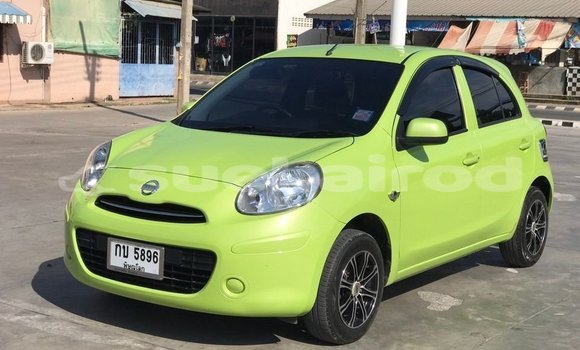 Buy Used Nissan March Green Car in Chiang Mai in Chiang Mai Buy Used Nissan March Green Car in Chiang Mai in Chiang Mai