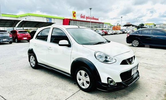 Buy Used Nissan March White Car in Bangkok in Bangkok