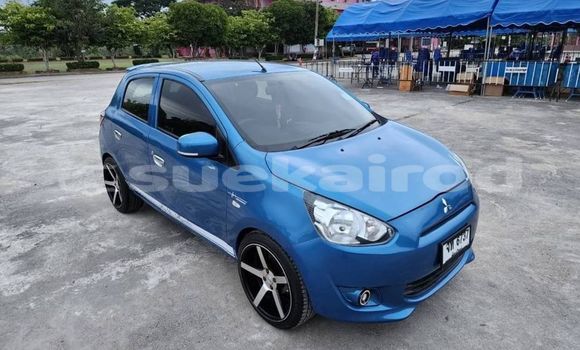 Buy Used Mitsubishi Mirage Blue Car in Bangkok in Bangkok