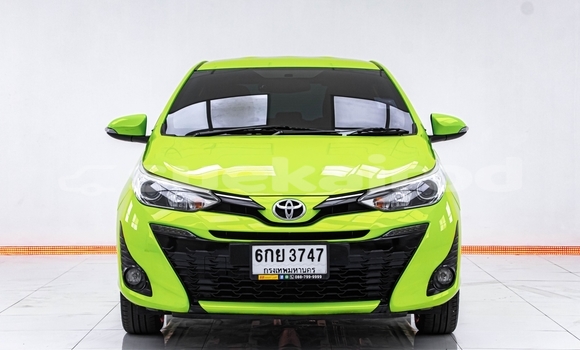 Buy Used Toyota Yaris Ativ Green Car in Bangkok in Bangkok