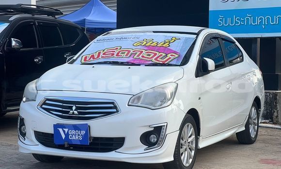 ซื้อ รถมือสอง Mitsubishi Attrage ขาว รถยนต์ ใน %{เมือง} ใน กรุงเทพมหานคร