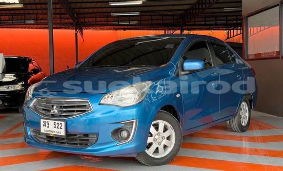 ซื้อ รถมือสอง Mitsubishi Attrage สีน้ำเงิน รถยนต์ ใน %{เมือง} ใน กรุงเทพมหานคร