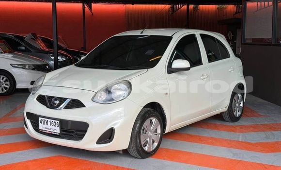 Buy Used Nissan March White Car in Bangkok in Bangkok