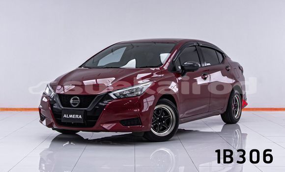 Buy Used Nissan Almera Red Car in Bangkok in Bangkok