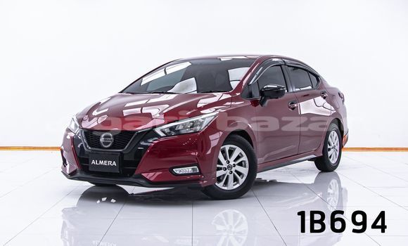 Buy Used Nissan Almera Red Car in Bangkok in Bangkok