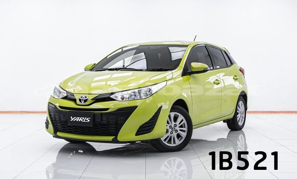 Buy Used Toyota Yaris Green Car in Bangkok in Bangkok