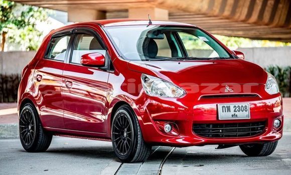 Buy Used Mitsubishi Mirage Red Car in Bangkok in Bangkok