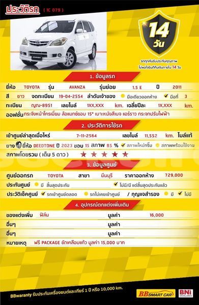 Big with watermark toyota avanza bangkok bangkok 72309