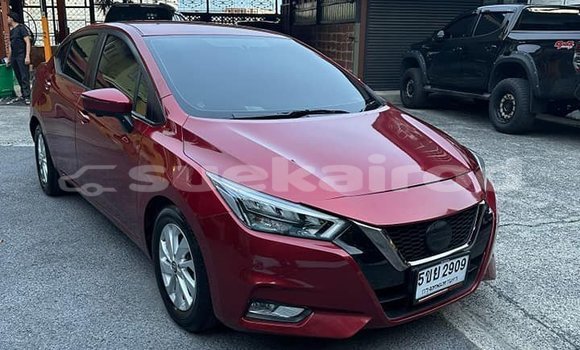 Buy Used Nissan Almera Red Car in Bangkok in Bangkok
