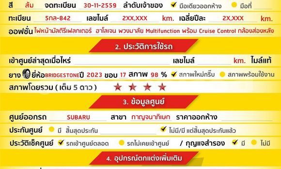 Buy Used Subaru XV Other Car in Bangkok in Bangkok Buy Used Subaru XV Other Car in Bangkok in Bangkok