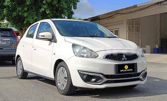 ซื้อ รถมือสอง Mitsubishi Mirage ขาว รถยนต์ ใน %{เมือง} ใน กรุงเทพมหานคร