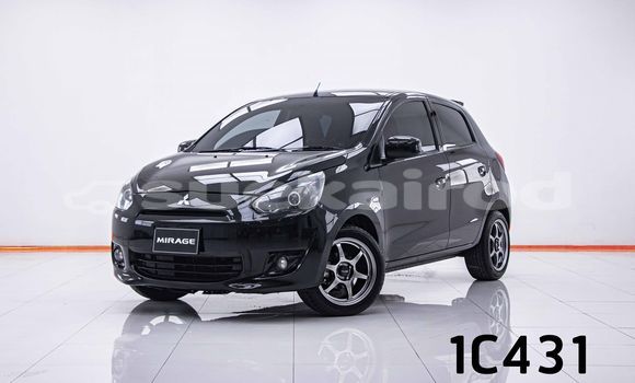 ซื้อ รถมือสอง Mitsubishi Mirage สีดำ รถยนต์ ใน %{เมือง} ใน กรุงเทพมหานคร