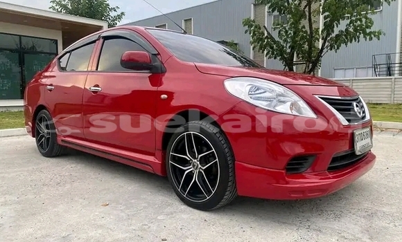 Buy Used Nissan Almera Red Car in Kanchanaburi in Kanchanaburi Buy Used Nissan Almera Red Car in Kanchanaburi in Kanchanaburi