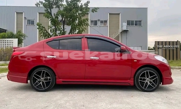 Buy Used Nissan Almera Red Car in Kanchanaburi in Kanchanaburi Buy Used Nissan Almera Red Car in Kanchanaburi in Kanchanaburi