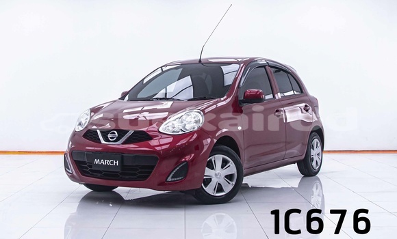 Buy Used Nissan March Red Car in Bangkok in Bangkok