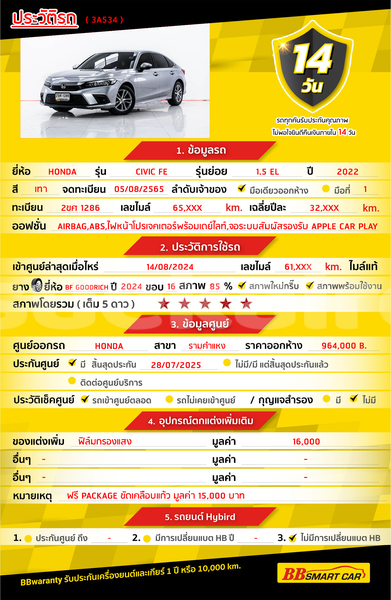 Big with watermark honda civic bangkok bangkok 74231