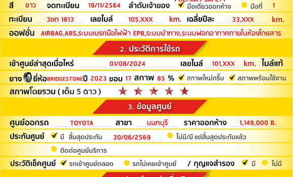 Buy Used Toyota C-HR White Car in Bangkok in Bangkok Buy Used Toyota C-HR White Car in Bangkok in Bangkok