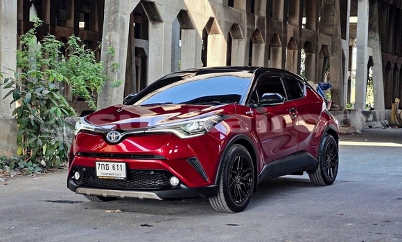 Buy Used Toyota C-HR Red Car in Nonthaburi in Nonthaburi