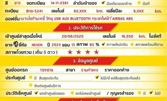 Buy Used Toyota Yaris White Car in Bangkok in Bangkok Buy Used Toyota Yaris White Car in Bangkok in Bangkok