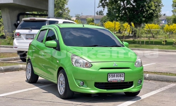 Buy Used Mitsubishi Mirage Green Car in Nonthaburi in Nonthaburi Buy Used Mitsubishi Mirage Green Car in Nonthaburi in Nonthaburi