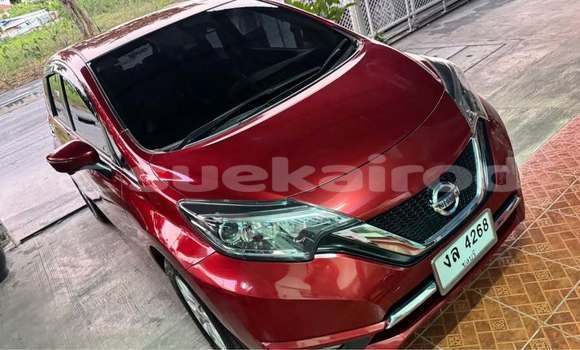 Buy Used Nissan Note Red Car in Bangkok in Bangkok