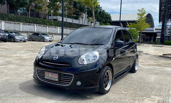 Buy Used Nissan March Black Car in Bangkok in Bangkok