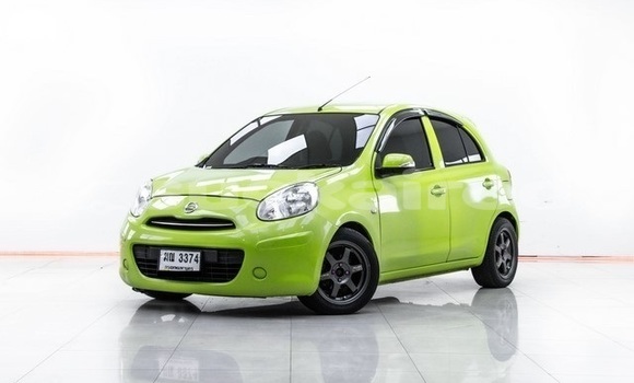 Buy Used Nissan March Green Car in Bangkok in Bangkok