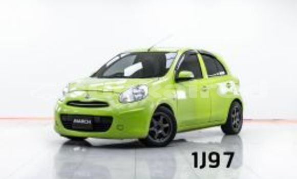 Buy Used Nissan March Green Car in Bangkok in Bangkok