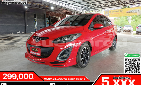 Buy Used Mazda 2 Red Car in Bangkok in Bangkok