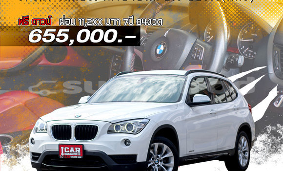 Buy Used BMW X1 White Car in Chiang Mai in Chiang Mai