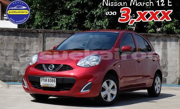 Buy Used Nissan March Red Car in Bangkok in Bangkok