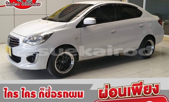 ซื้อ รถมือสอง Mitsubishi Attrage ขาว รถยนต์ ใน %{เมือง} ใน กรุงเทพมหานคร