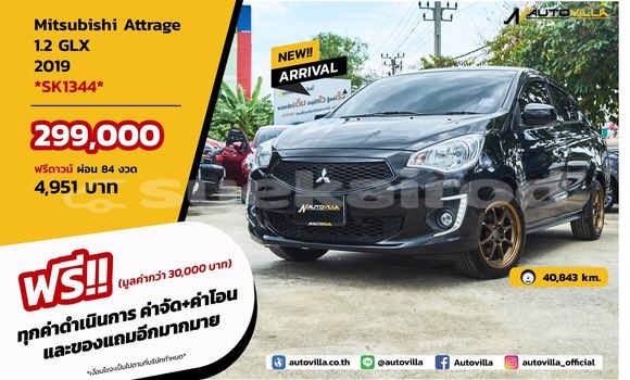 Buy Used Mitsubishi Attrage Black Car in Bangkok in Bangkok