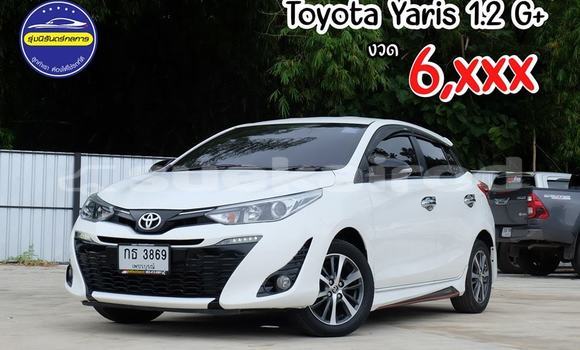 Buy Used Toyota Yaris White Car in Bangkok in Bangkok