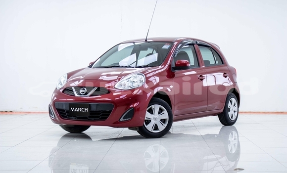 ซื้อ รถมือสอง Nissan March สีแดง รถยนต์ ใน %{เมือง} ใน กรุงเทพมหานคร