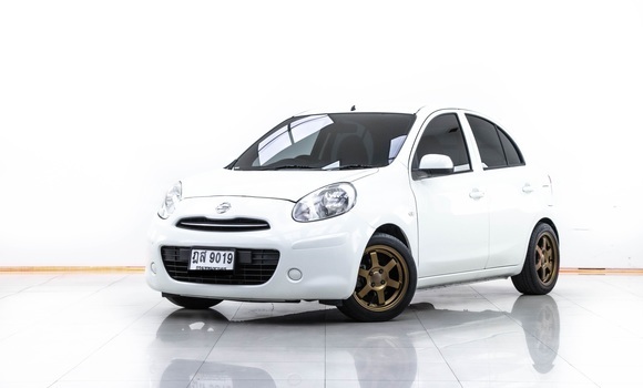 Buy Used Nissan March White Car in Bangkok in Bangkok