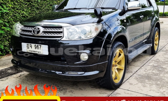 ซื้อ รถมือสอง Toyota Fortuner สีดำ รถยนต์ ใน %{เมือง} ใน กรุงเทพมหานคร