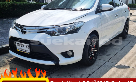 Buy Used Toyota Vios White Car in Bangkok in Bangkok
