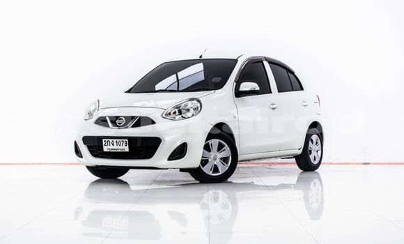 Buy Used Nissan March White Car in Bangkok in Bangkok