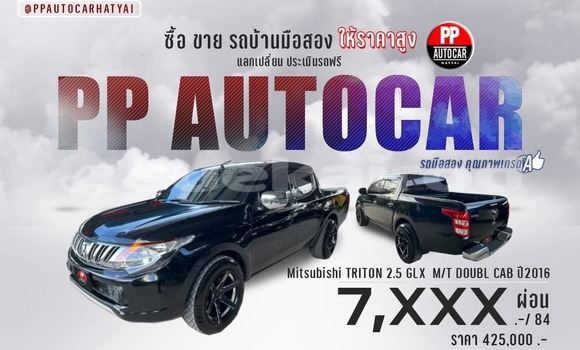 ซื้อ รถมือสอง Mitsubishi Triton สีดำ รถยนต์ ใน %{เมือง} ใน สงขลา