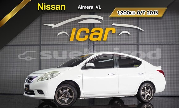 Buy Used Nissan Almera White Car in Chonburi in Chonburi