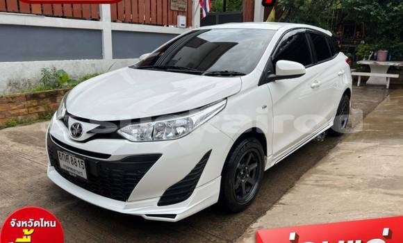 Buy Used Toyota Yaris White Car in Nakhon Ratchasima in Nakhon Ratchasima