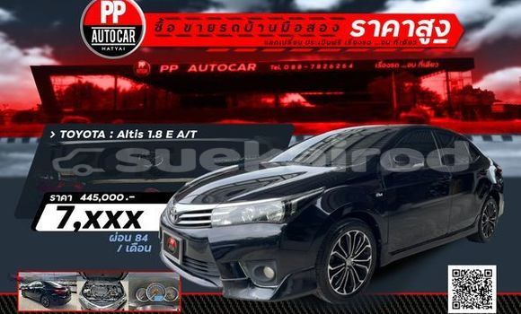 ซื้อ รถมือสอง Toyota Altis สีดำ รถยนต์ ใน %{เมือง} ใน สงขลา