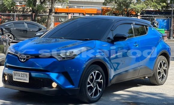 Buy Used Toyota C-HR Blue Car in Bangkok in Bangkok